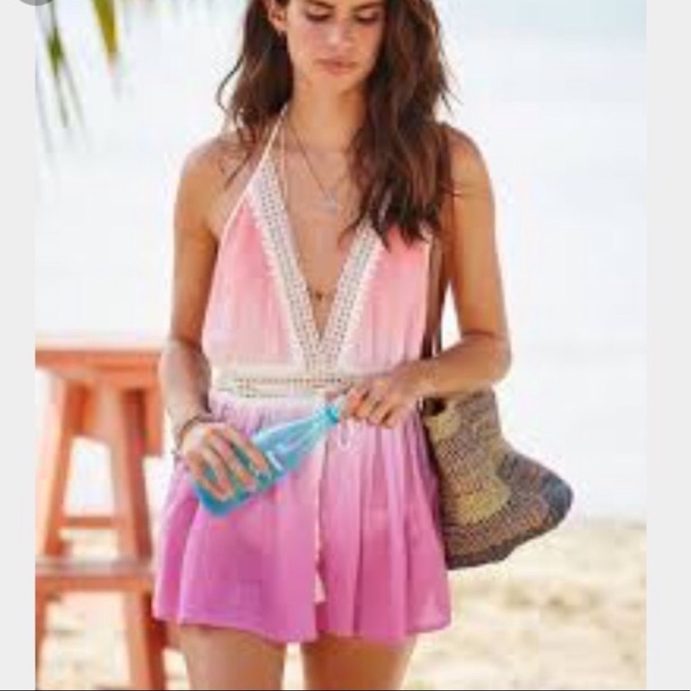 Ombre lace cover up